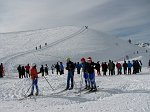 Immagini dai Piani dell'Avaro della gara di sci nordico del Raduno Alpini Nikolajewka del 22 febbraio 09  - FOTOGALLERY